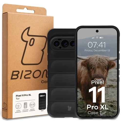 Pancerne etui Bizon Case Tur do Google Pixel 11 Pro XL, czarne (8/8)