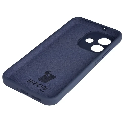 Silikonowe etui Bizon Soft Case do Xiaomi Redmi Note 17 4G/5G, ciemnoniebieskie (4/7)
