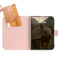 Etui z klapką Dux Ducis Skin Pro do iPhone Duo, różowozłote (2/11)