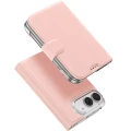 Etui z klapką Dux Ducis Skin Pro do iPhone Duo, różowozłote (4/11)