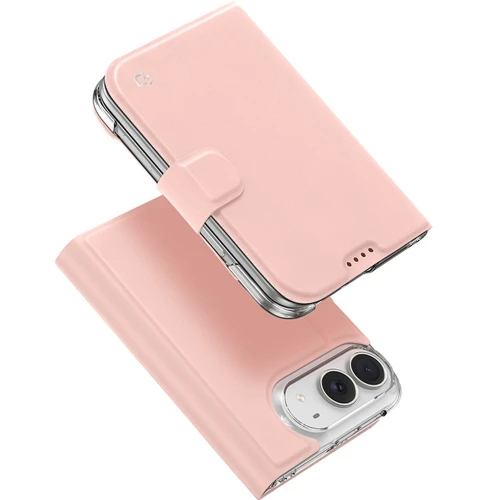 Etui z klapką Dux Ducis Skin Pro do iPhone Duo, różowozłote (4/11)
