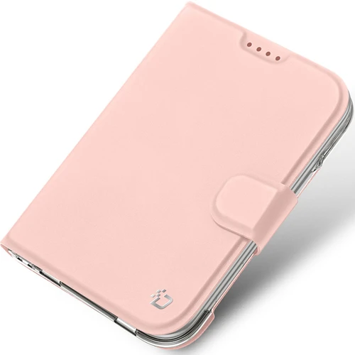 Etui z klapką Dux Ducis Skin Pro do iPhone Duo, różowozłote (7/11)