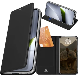 Etui z klapką Dux Ducis Skin Pro do Xiaomi POCO F9 Pro, czarne