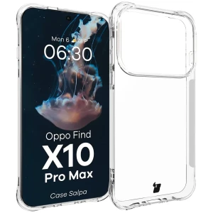 Elastyczne etui Bizon Case Salpa do OPPO Find X10 Pro Max, przezroczyste