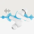 Słuchawki douszne bezprzewodowe z mikrofonem Belkin SoundForm Rhythm, białe (9/14)