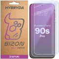 Elastyczne szkło hybrydowe Bizon Hybrid Mule Duo do Huawei Pura 90s Pro, 2 sztuki (1/4)