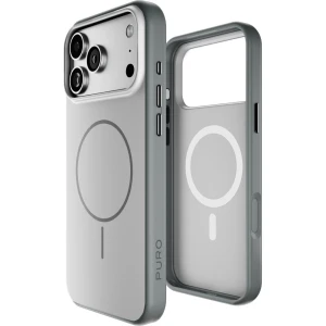 Etui Puro Blend Mag do iPhone 18 Pro Max / 17 Pro Max do MagSafe, srebrne