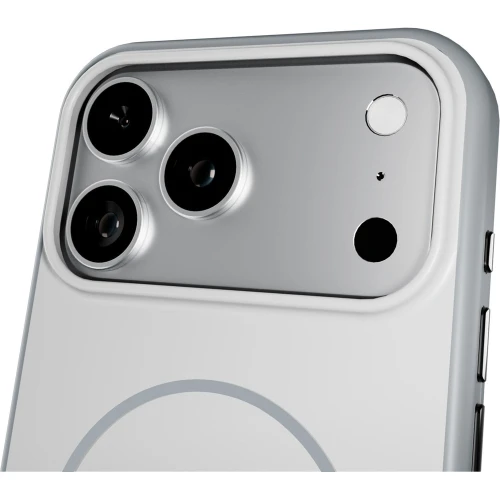 Etui Puro Blend Mag do iPhone 18 Pro Max / 17 Pro Max do MagSafe, srebrne (3/9)