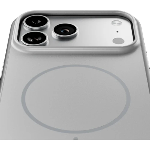 Etui Puro Blend Mag do iPhone 18 Pro Max / 17 Pro Max do MagSafe, srebrne (5/9)