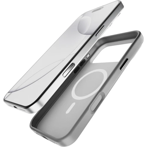 Etui Puro Blend Mag do iPhone 18 Pro Max / 17 Pro Max do MagSafe, srebrne (6/9)