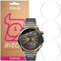 Folia ochronna na ekran zegarka Bizon Watch Film HydroFlex do Huawei Watch 6 Pro 46 mm, 3 sztuki (1/5)