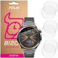 Folia ochronna na ekran zegarka Bizon Watch Film HydroFlex do Huawei Watch 6 Pro 46 mm, 6 sztuk (1/5)