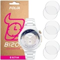 Folia ochronna na ekran zegarka Bizon Watch Film HydroFlex do Huawei Watch 6 Pro 43 mm, 6 sztuk (1/5)
