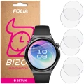 Folia ochronna na ekran zegarka Bizon Watch Film HydroFlex do Huawei Watch 6 46 mm, 6 sztuk (1/5)