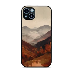 Etui ochronne do iPhone 14 Plus, Mobiwear Glossy Case, mglista dolina w górach