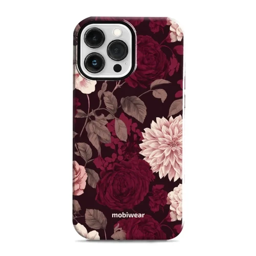 Etui ochronne do iPhone 13 Pro Max, Mobiwear Elite Pro MagSafe, wino i dalie
