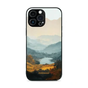 Etui ochronne do iPhone 13 Pro Max, Mobiwear Glossy Case, jezioro w dolinie