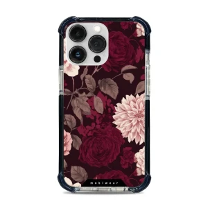 Etui ochronne do iPhone 13 Pro do MagSafe, Mobiwear Elite Bumper, wino i dalie