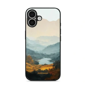 Etui ochronne do iPhone 16, Mobiwear Glossy Case, jezioro w dolinie