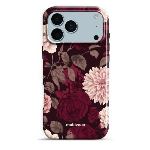 Etui ochronne do iPhone 18 Pro Max, Mobiwear Elite Pro MagSafe, wino i dalie