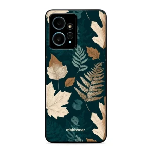 Etui ochronne do Xiaomi Redmi Note 12 4G, Mobiwear Glossy Case, zielnik z liści i paproci