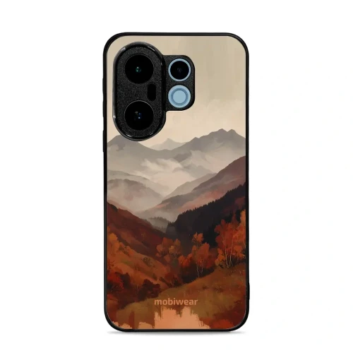 Etui ochronne do vivo X200 FE, Mobiwear Glossy Case, mglista dolina w górach