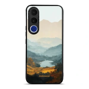 Etui ochronne do vivo V70 FE 5G, Mobiwear Glossy Case, jezioro w dolinie