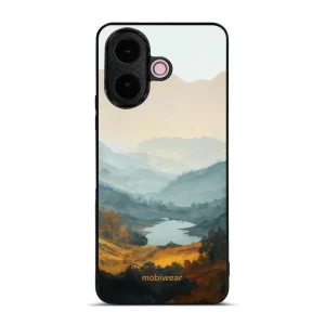 Etui ochronne do vivo V60 Lite 5G, Mobiwear Glossy Case, jezioro w dolinie