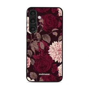 Etui ochronne do Galaxy S24 Plus, Mobiwear Glossy Case, wino i dalie