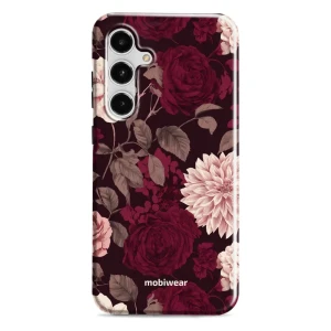 Etui ochronne do Galaxy S24 FE, Mobiwear Elite Pro, wino i dalie