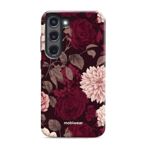 Etui ochronne do Galaxy S23 Plus, Mobiwear Elite Pro, wino i dalie