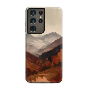 Etui ochronne do Galaxy S21 Ultra 5G, Mobiwear Elite Pro, mglista dolina w górach