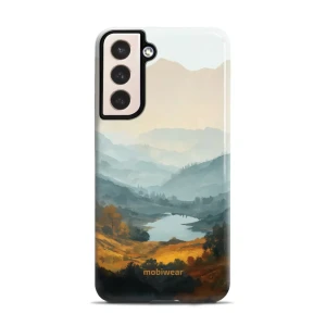 Etui ochronne do Galaxy S21 Plus 5G, Mobiwear Elite Pro, jezioro w dolinie
