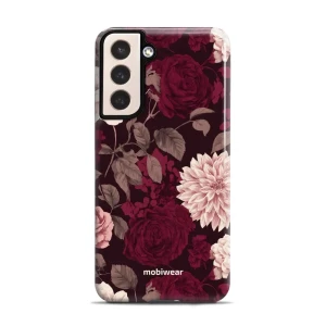 Etui ochronne do Galaxy S21 Plus 5G, Mobiwear Elite Pro, wino i dalie