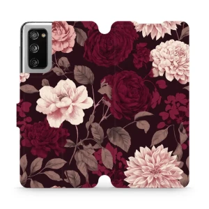 Etui z klapką do Galaxy S20 FE 5G / 4G, Mobiwear Book, wino i dalie