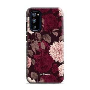 Etui ochronne do Galaxy S20 FE 5G / 4G, Mobiwear Elite Pro, wino i dalie