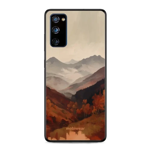 Etui ochronne do Galaxy S20 FE 5G / 4G, Mobiwear Glossy Case, mglista dolina w górach