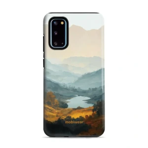 Etui ochronne do Galaxy S20, Mobiwear Elite Pro, jezioro w dolinie