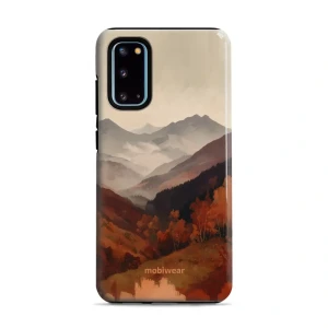 Etui ochronne do Galaxy S20, Mobiwear Elite Pro, mglista dolina w górach