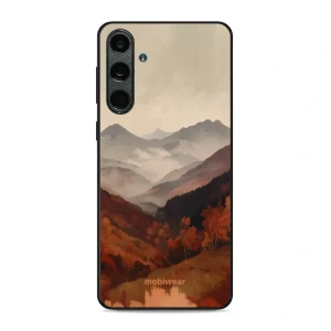 Etui ochronne do Galaxy M55 5G, Mobiwear Glossy Case, mglista dolina w górach