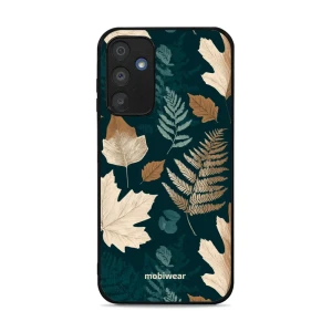 Etui ochronne do Galaxy M15 5G, Mobiwear Glossy Case, zielnik z liści i paproci