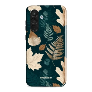 Etui ochronne do Galaxy A56 5G, Mobiwear Elite Pro, zielnik z liści i paproci