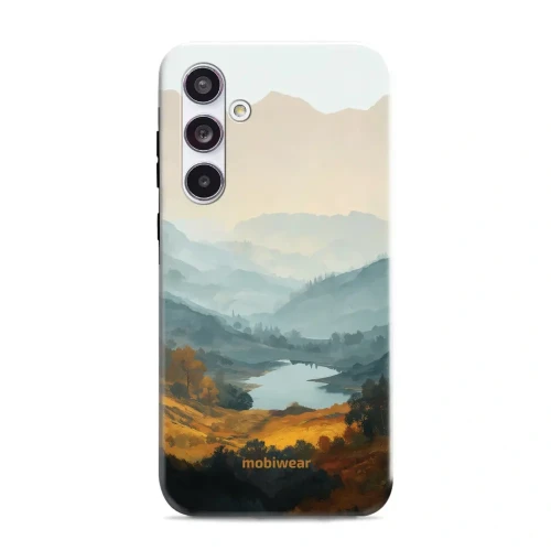 Etui ochronne do Galaxy A55 5G, Mobiwear Elite Pro, jezioro w dolinie