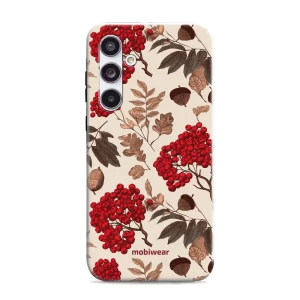 Etui ochronne do Galaxy A55 5G, Mobiwear Elite Pro, jarzębina na ecru