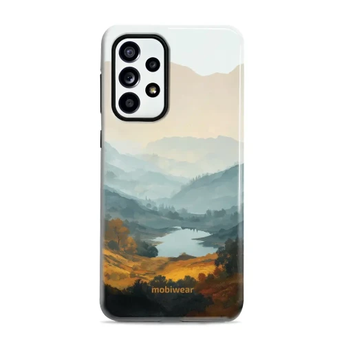 Etui ochronne do Galaxy A52 5G / 4G, Mobiwear Elite Pro, jezioro w dolinie
