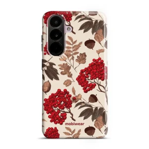 Etui ochronne do Galaxy A37 5G, Mobiwear Elite Pro, jarzębina na ecru