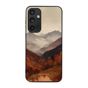 Etui ochronne do Galaxy A35 5G, Mobiwear Glossy Case, mglista dolina w górach