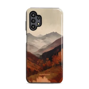 Etui ochronne do Galaxy A32 5G, Mobiwear Elite Pro, mglista dolina w górach