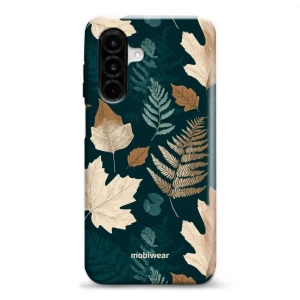 Etui ochronne do Galaxy A26 5G, Mobiwear Elite Pro, zielnik z liści i paproci