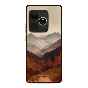 Etui ochronne do realme GT 6, Mobiwear Glossy Case, mglista dolina w górach